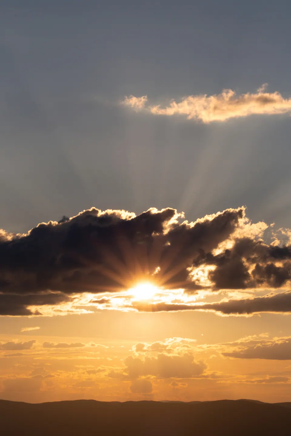 Solen över landskapet