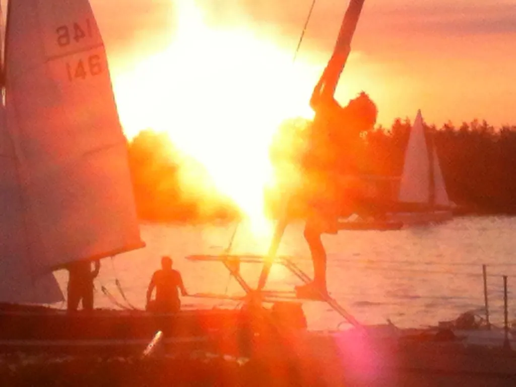 En ljus sommarkväll